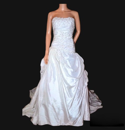 Abito sposa bianco con - da,