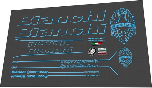 Set decalcomanie bianchi - set,