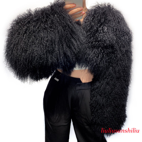 Cappotto corto donna vero
