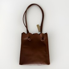 BORSA ARTIGIANALE MARRONE IN