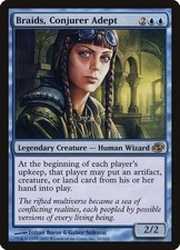 MTG BRAIDS, CONJURER ADEPT PLAYED - BRAIDS, EVOCATRICE PROVETTA - PLC  - MAGIC