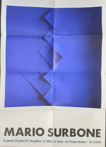 Poster mario surbone galleria - surbone,