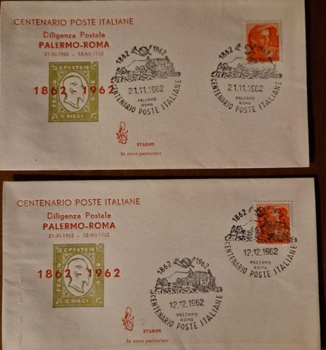 Italia 1962 buste viaggiate - 1962,