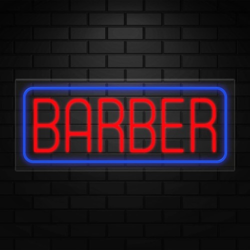 Insegna neon barbiere per - insegna,