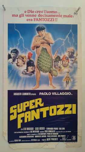 Locandina super fantozzi paolo - super,