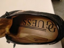 scarpe donna Guess, nere con cavallino n'38..usate pochissime volte,ottimo stato