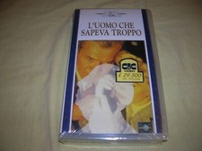 L'UOMO CHE SAPEVA TROPPO ! VHS