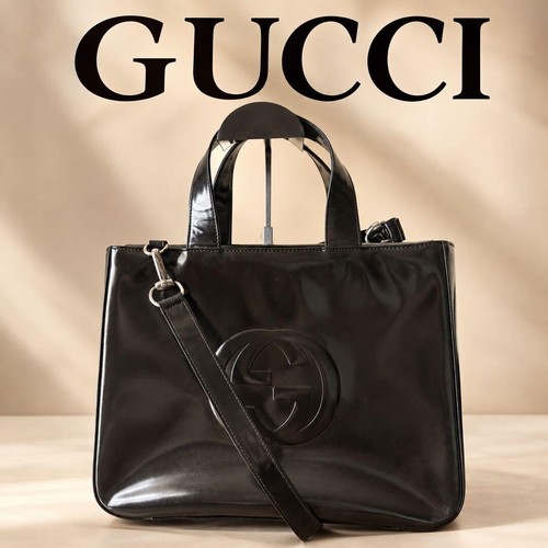 Gucci 2way tote bag pelle - gucci,