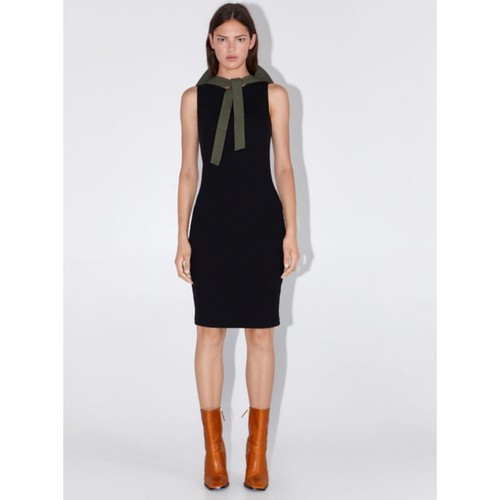 Vestito bodycon zara costine - zara, a