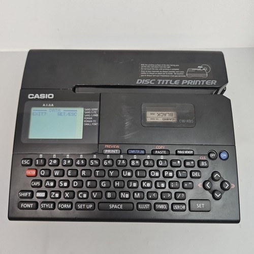 Casio k85 stampante titolo - casio, cw-k85