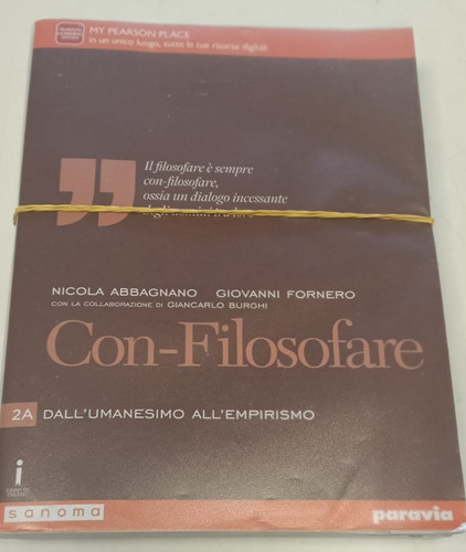 Con filosofare vol 2a - vol., +