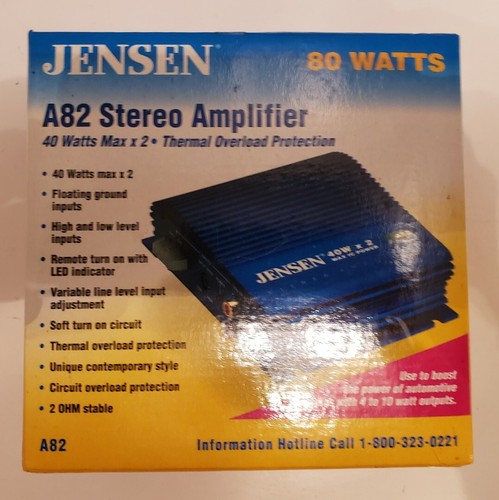 Amplificatore stereo jensen - amplificatore,
