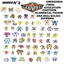 GORMITI - SERIE POPOLI E PERSONAGGI A SCELTA - ENERGHEIA FINAL EVOLUTION CARTOON