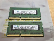 SAMSUNG 2x 2GB 4GB PC3-10600S
