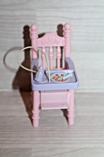 Fisher-Price Loving Family Sweet Sounds casa delle bambole seggiolone rosa per bambino