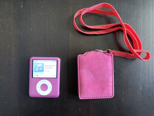Apple ipod nano pink 3rd - nano,
