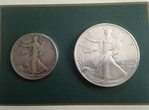 1940 1990 walking liberty - 1940-1990,