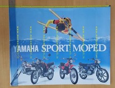 Yamaha produzione modelli 50 2 tempi 1979 manifesto poster originale no depliant