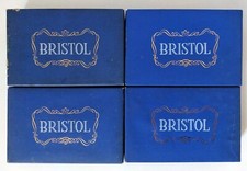 100 biglietti Bristol mm.132x86, vintage Italia