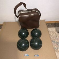 CAST SPLENDOR Torino Italy 4 Bocce  da Gioco VERDI - Professionali Vintage