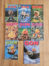 GON manga serie completa da 1 a 7 + GON A COLORI Star Comics Masashi Tanaka