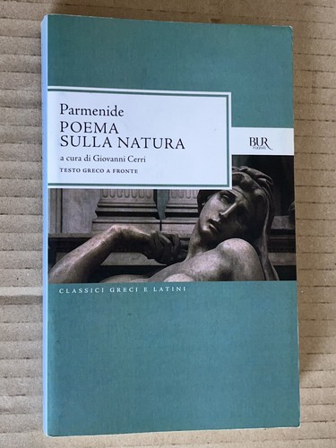 Parmenide poema sulla natura - parmenide,