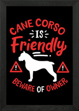 Cane Corso è amichevole