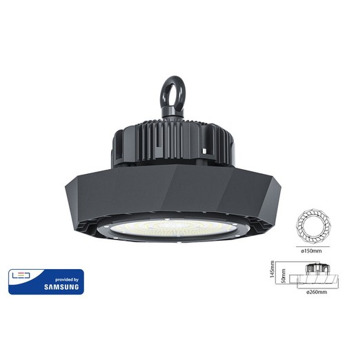 Faro led campana industriale - faro,