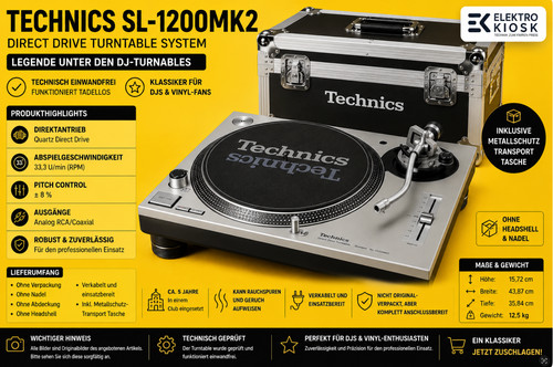 Technics sl 1200mk2 - 🎵, sl-1200mk2