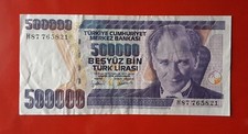 BANCONOTA 500000 LIRE 1970