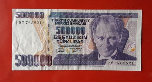 Banconota 500000 lire - 500000, 1997