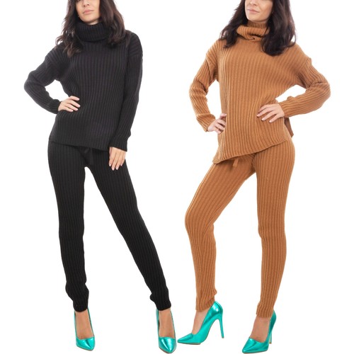 Completo donna tricot maglia