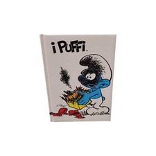 Diario 12 Mesi Non Datato Puffi Bianco