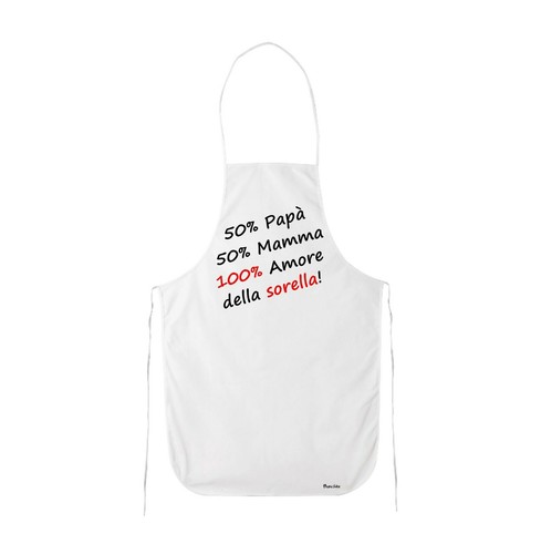 Grembiule bianco cucina - grembiule,