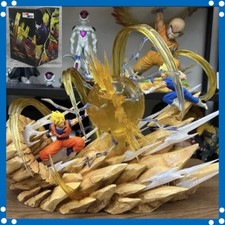 Dragon Ball Z Vegeta Vs Goku Statua Figura Regalo Anime da Collezione NUOVO senza scatola