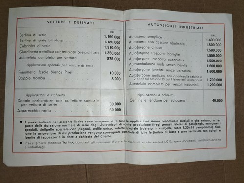 Auto epoca fiat 750 moretti - auto,