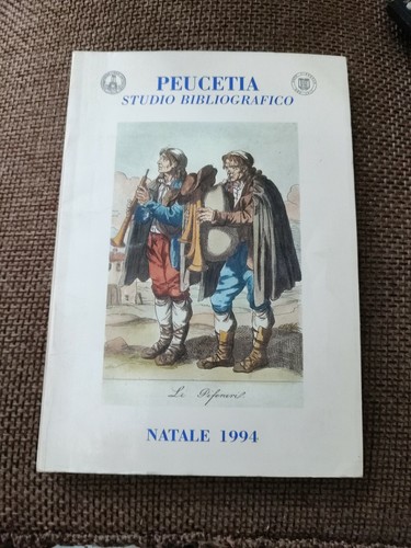 Catalogo libri peucetia studio