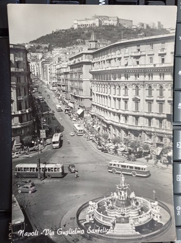 Cartolina napoli citta via - citta',