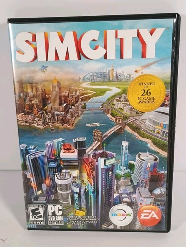 Sim city dvd - sim, dvd-rom