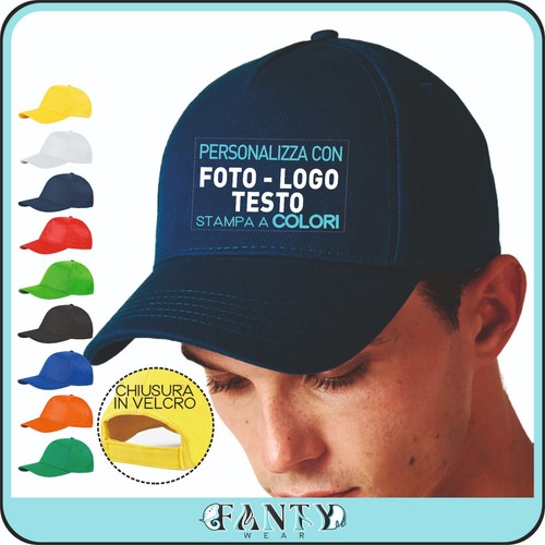 Cappellino con visiera uomo - con,