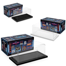 Vetrina di alta qualità per modellini auto 23 cm/33 cm/39 cm 1:24 1:18 1:15 sw./ws. Pavimento