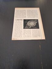 1949 OROLOGIO CALCOLATORE JUVENIA ARITHMO DESCRIZIONE VINTAGE