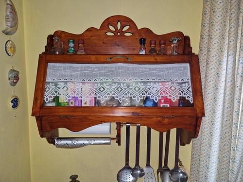 Pensile cucina legno - pensile,