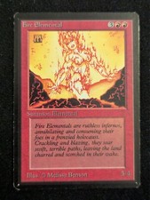 Fire Elemental - Beta - LP - Magic the Gathering - MTG - Red - Creature