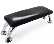 NUOVO Cuscino Porta Mani Bellezza Unghie Cuscino Bracciolo Tavolo Supporto Manicure NERO