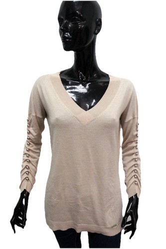 Guess maglione donna beige - maglione,