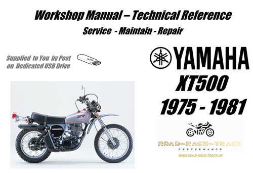 Yamaha xt500 manuale - xt500,
