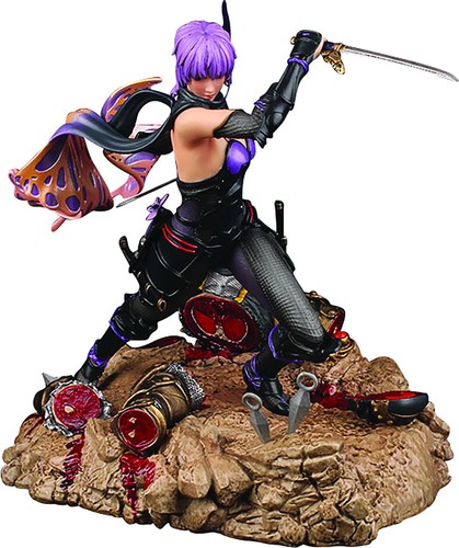 Statua ninja gaiden resina - statua, in