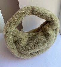 Zara borsa a mano in pelliccia