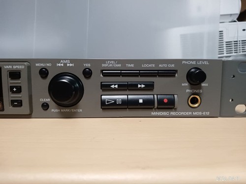 Sony mds e12 - sony, recorder